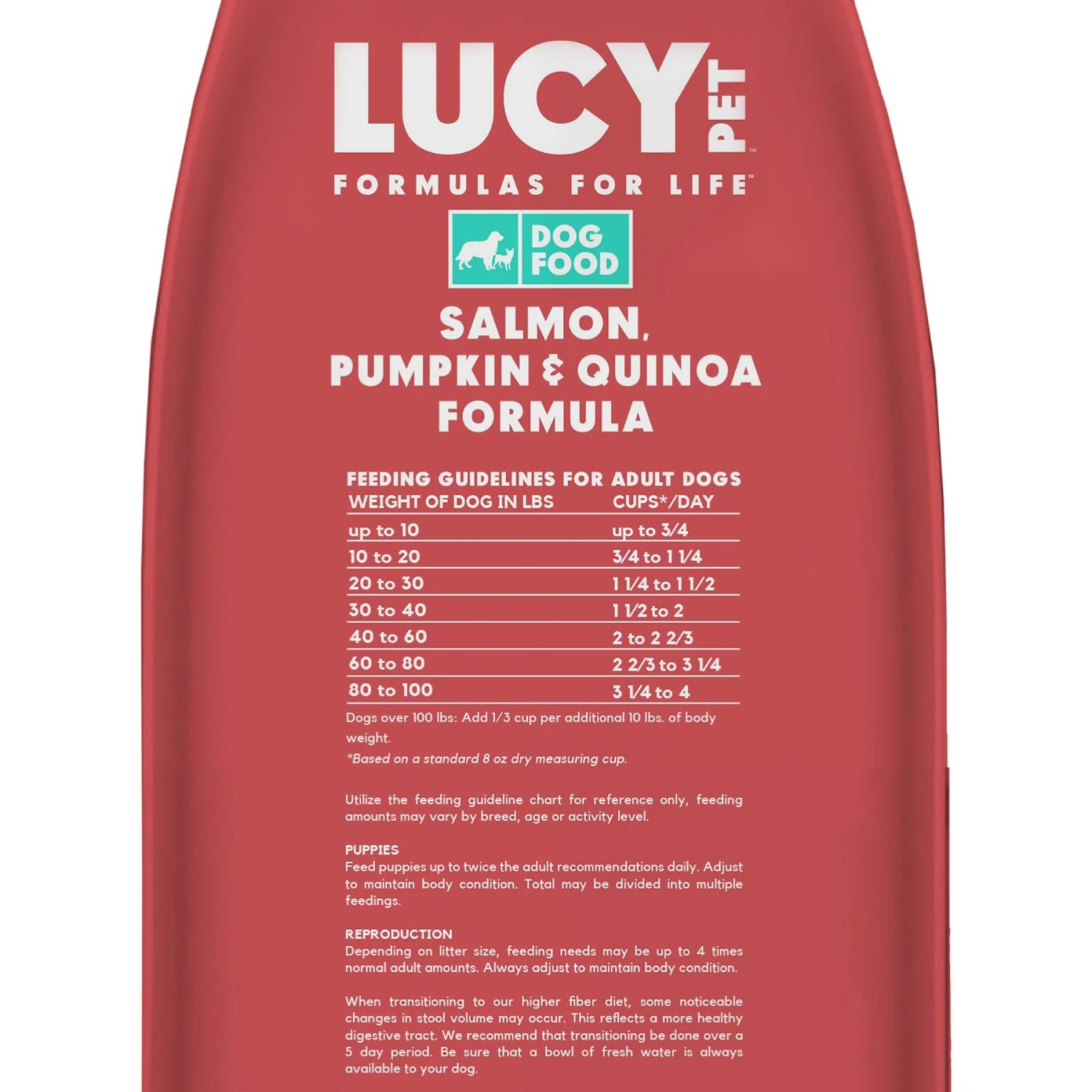 Lucy Pet Products Formulas For Life Grain-Free Salmon, Pumpkin & Quinoa Formula Dry Dog Food 7 Lucy Pet Products Formulas For Life Grain-Free Salmon, Pumpkin & Quinoa Formula Dry Dog Food - Image 7