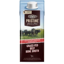 Castor & Pollux PRISTINE Grass-Fed Beef Bone Broth Grain-Free Dog Food Topper