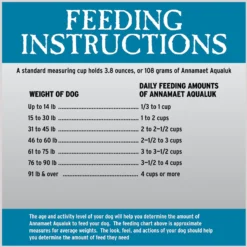 Annamaet Grain-Free Aqualuk Cold Water Formula Dry Dog Food -Pawsphoria Sales Store 151668 PT8. AC SS1800 V1613101633