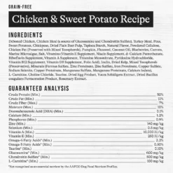 American Journey Senior Chicken & Sweet Potato Recipe Grain-Free Dry Dog Food -Pawsphoria Sales Store 151814 PT8. AC SS1800 V1665438003
