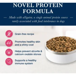 Blue Buffalo Natural Veterinary Diet NP Novel Protein Alligator Grain-Free Dry Dog Food 11 Blue Buffalo Natural Veterinary Diet NP Novel Protein Alligator Grain-Free Dry Dog Food -Pawsphoria Sales Store 152869 PT2. AC SS1800 V1695495900