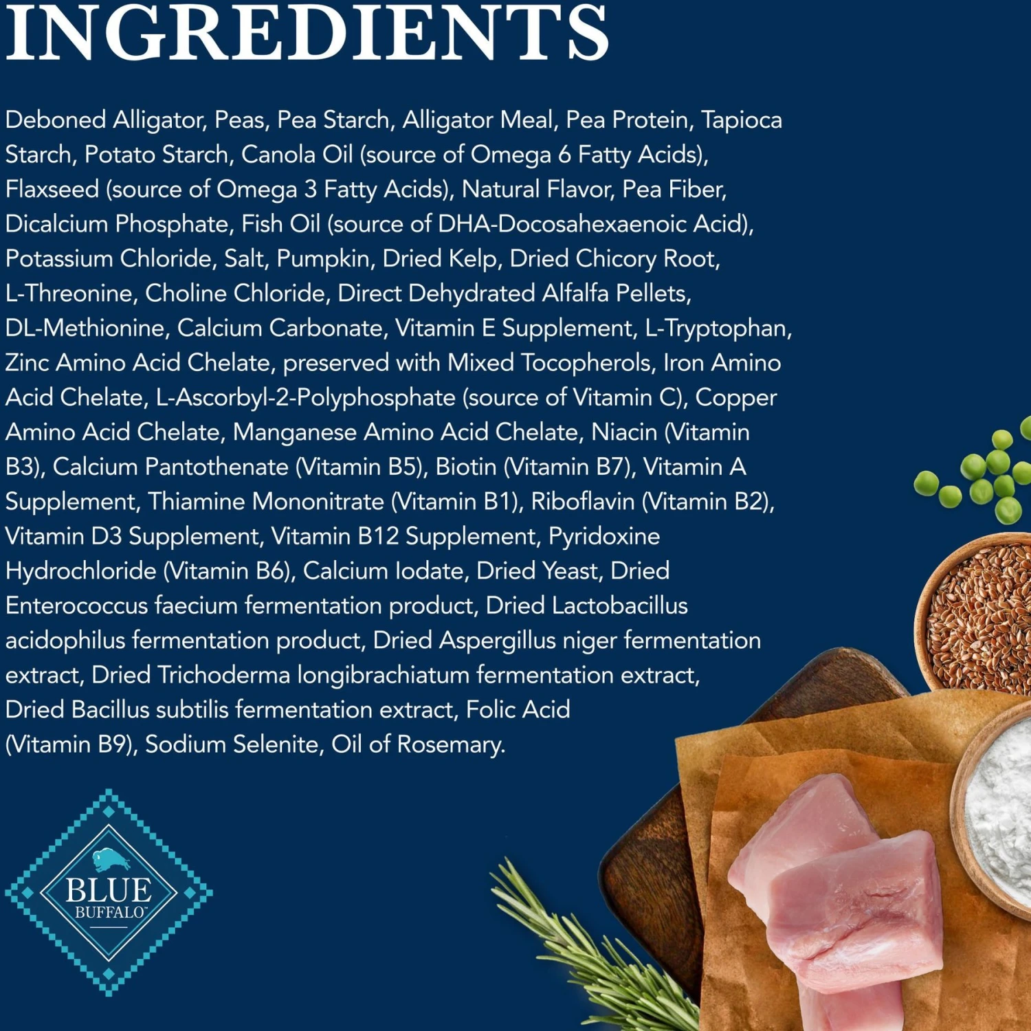 Blue Buffalo Natural Veterinary Diet NP Novel Protein Alligator Grain-Free Dry Dog Food 5 Blue Buffalo Natural Veterinary Diet NP Novel Protein Alligator Grain-Free Dry Dog Food - Image 5