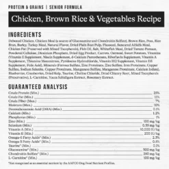 American Journey Protein & Grains Senior Chicken, Brown Rice & Vegetables Recipe Dry Dog Food -Pawsphoria Sales Store 153933 PT8. AC SS1800 V1680624893