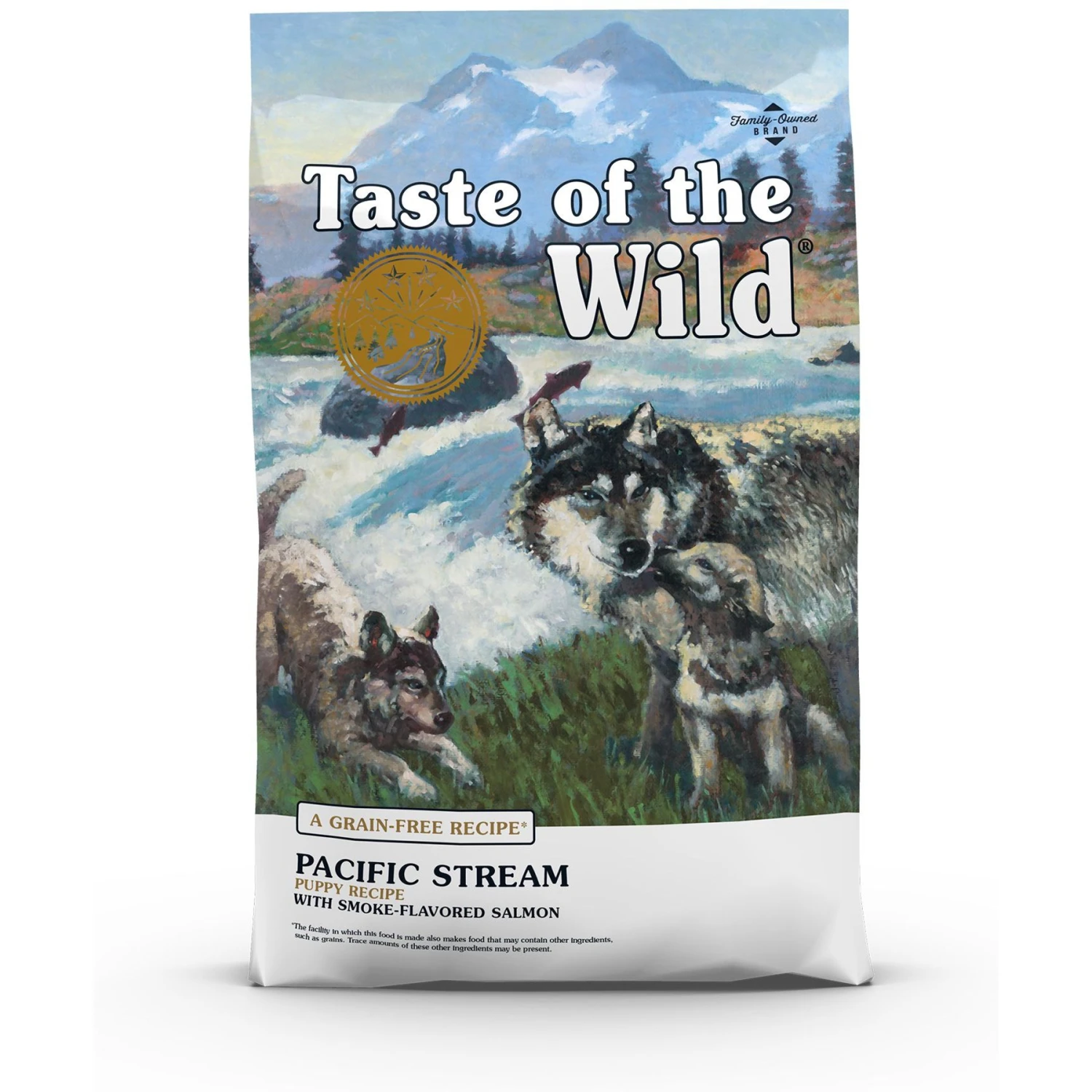 Taste Of The Wild Pacific Stream Smoke-Flavored Salmon Puppy Recipe Grain-Free Dry Dog Food 1 Taste Of The Wild Pacific Stream Smoke-Flavored Salmon Puppy Recipe Grain-Free Dry Dog Food