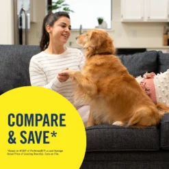 PetArmor Plus Flea & Tick Spot Treatment For Dogs, 5-22 Lbs, -Pawsphoria Sales Store 154770 PT8. AC SS1800 V1701361432