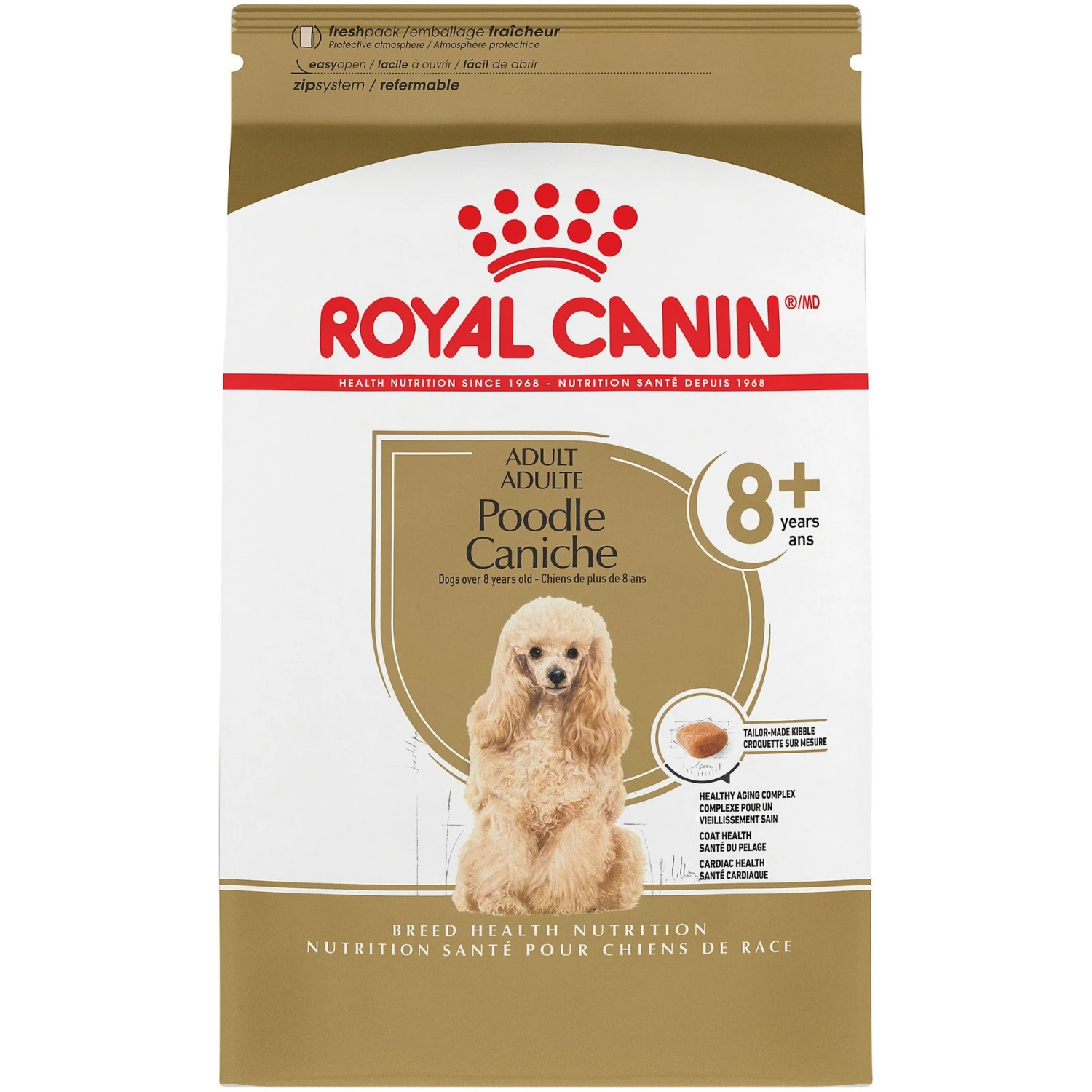 Royal Canin Breed Health Nutrition Poodle Adult 8+ Dry Dog Food 1 Royal Canin Breed Health Nutrition Poodle Adult 8+ Dry Dog Food