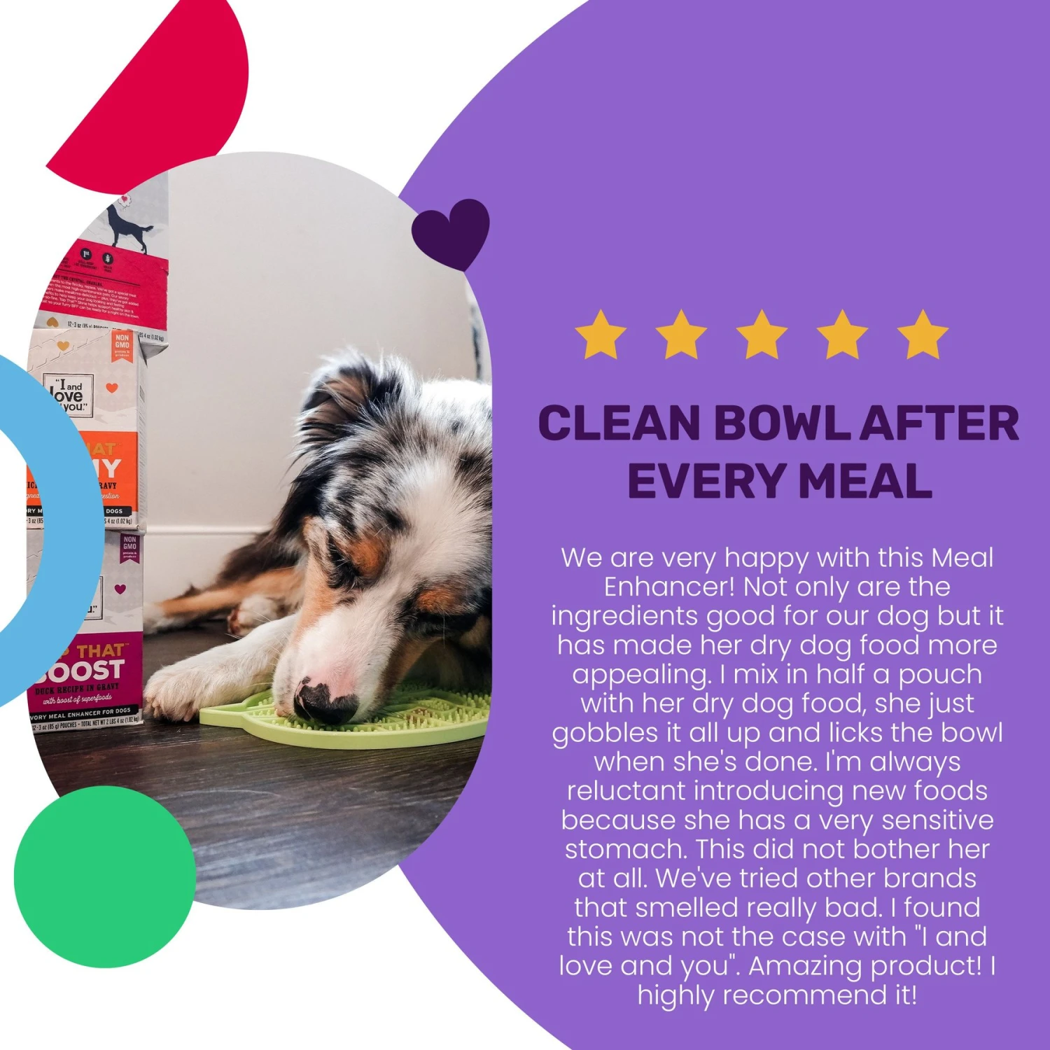 I And Love And You Top That Shine Beef Recipe Grain-Free Dog Food Topper 4 I And Love And You Top That Shine Beef Recipe Grain-Free Dog Food Topper - Image 4