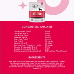 I And Love And You Top That Shine Beef Recipe Grain-Free Dog Food Topper 15 I And Love And You Top That Shine Beef Recipe Grain-Free Dog Food Topper -Pawsphoria Sales Store 155553 PT6. AC SS1800 V1693244244