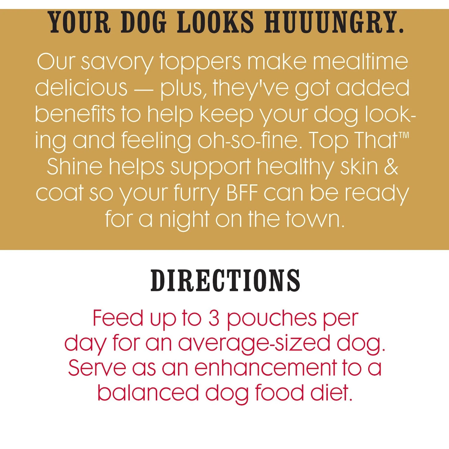 I And Love And You Top That Shine Beef Recipe Grain-Free Dog Food Topper 9 I And Love And You Top That Shine Beef Recipe Grain-Free Dog Food Topper - Image 9