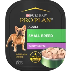 Purina Pro Plan Focus Small Breed Turkey Entree Grain-Free Wet Dog Food