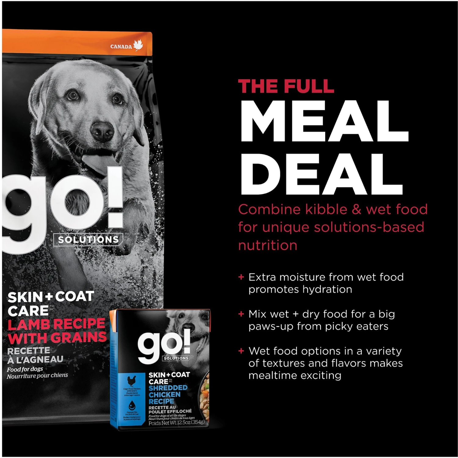 Go! Solutions Skin + Coat Care Lamb Recipe Dry Dog Food 7 Go! Solutions Skin + Coat Care Lamb Recipe Dry Dog Food - Image 7