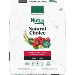 Nutro Natural Choice Adult Beef & Brown Rice Recipe Dry Dog Food