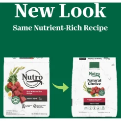Nutro Natural Choice Adult Beef & Brown Rice Recipe Dry Dog Food 11 Nutro Natural Choice Adult Beef & Brown Rice Recipe Dry Dog Food -Pawsphoria Sales Store 157094 PT2. AC SS1800 V1691417028