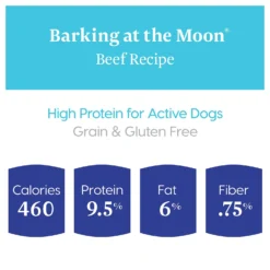 Solid Gold Barking At The Moon 95% Beef Recipe Grain-Free Canned Dog Food 9 Solid Gold Barking At The Moon 95% Beef Recipe Grain-Free Canned Dog Food -Pawsphoria Sales Store 157112 PT3. AC SS1800 V1547218627