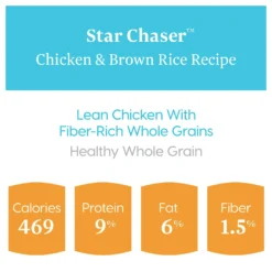 Solid Gold Star Chaser Chicken & Brown Rice Recipe Canned Dog Food 9 Solid Gold Star Chaser Chicken & Brown Rice Recipe Canned Dog Food -Pawsphoria Sales Store 157114 PT3. AC SS1800 V1547218939