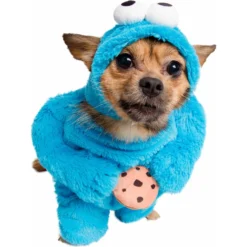 Pet Krewe Sesame Street Cookie Monster Dog & Cat Costume