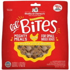 Stella & Chewy's Lil' Bites Chicken Little Recipe Small Breed Freeze-Dried Raw Dog Food