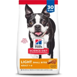 Pawsphoria Sales Store 33 Hill's Science Diet Adult Light Small Bites With Chicken Meal & Barley Dry Dog Food