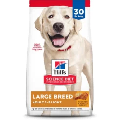 Hill's Science Diet Adult Large Breed Light With Chicken Meal & Barley Dry Dog Food