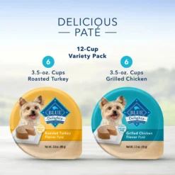 Blue Buffalo Divine Delights Roasted Turkey & Grilled Chicken Variety Dog Food Trays 13 Blue Buffalo Divine Delights Roasted Turkey & Grilled Chicken Variety Dog Food Trays -Pawsphoria Sales Store 158198 PT7. AC SS1800 V1568667131