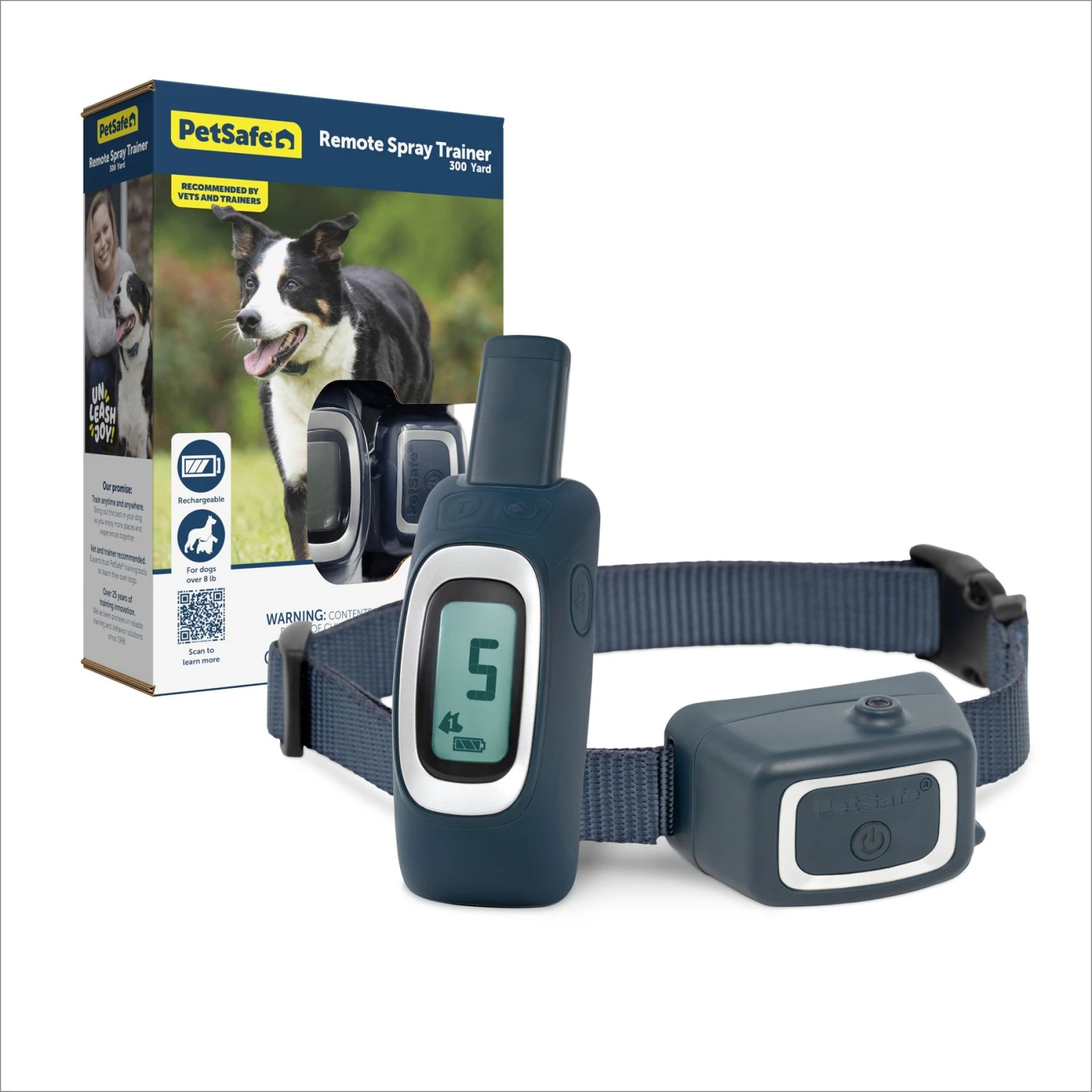 PetSafe Rechargable Remote Spray Dog Training Collar With Disposable Spray Cartridges 1 PetSafe Rechargable Remote Spray Dog Training Collar With Disposable Spray Cartridges