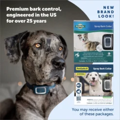 PetSafe Water Resistant Rechargeable Spray Dog Bark Collar With Disposable Spray Cartridges -Pawsphoria Sales Store 159098 PT5. AC SS1800 V1690987987