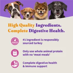Halo Holistic Complete Digestive Health Grain-Free Turkey & Sweet Potato Dog Food Recipe Adult Dry Dog Food 12 Halo Holistic Complete Digestive Health Grain-Free Turkey & Sweet Potato Dog Food Recipe Adult Dry Dog Food -Pawsphoria Sales Store 159198 PT5. AC SS1800 V1681849760