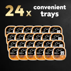 Cesar Rotisserie Chicken Flavor Filets In Gravy Small Breed Adult Wet Dog Food Trays -Pawsphoria Sales Store 159233 PT7. AC SS1800 V1695656586