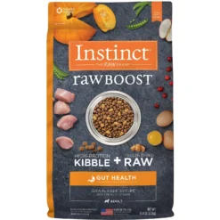 Instinct Raw Boost Gut Health Grain-Free Recipe With Real Chicken & Freeze-Dried Raw Pieces Adult Dry Dog Food -Pawsphoria Sales Store 160758 PT8. AC SS1800 V1565022809