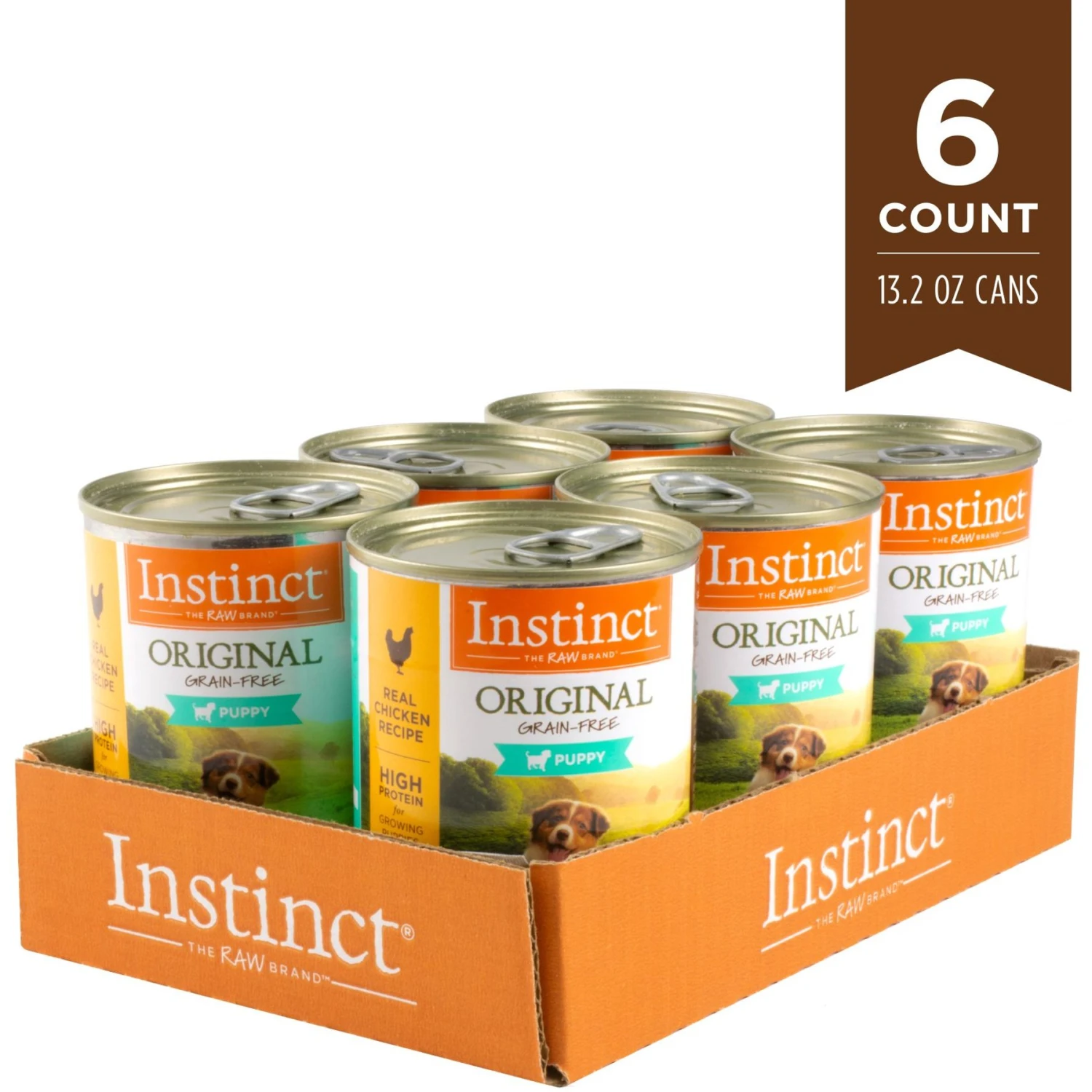 Instinct Original Puppy Grain-Free Real Chicken Recipe Wet Canned Dog Food 6 Instinct Original Puppy Grain-Free Real Chicken Recipe Wet Canned Dog Food - Image 6