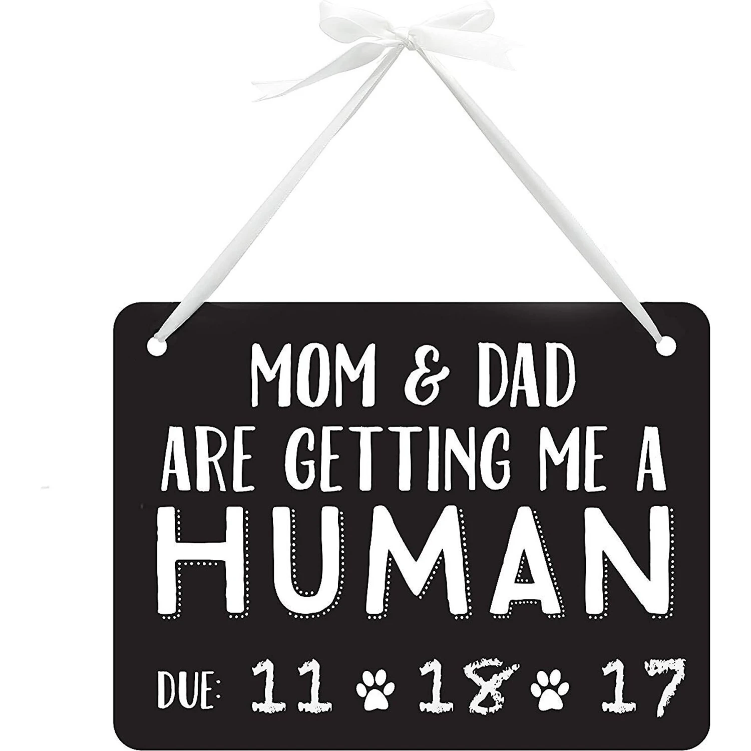 Pearhead Pet Baby Annoucement Chalkboard 2 Pearhead Pet Baby Annoucement Chalkboard - Image 2