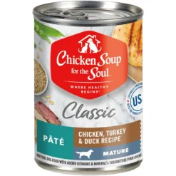 Chicken Soup For The Soul Mature Chicken, Turkey & Duck Recipe Canned Dog Food