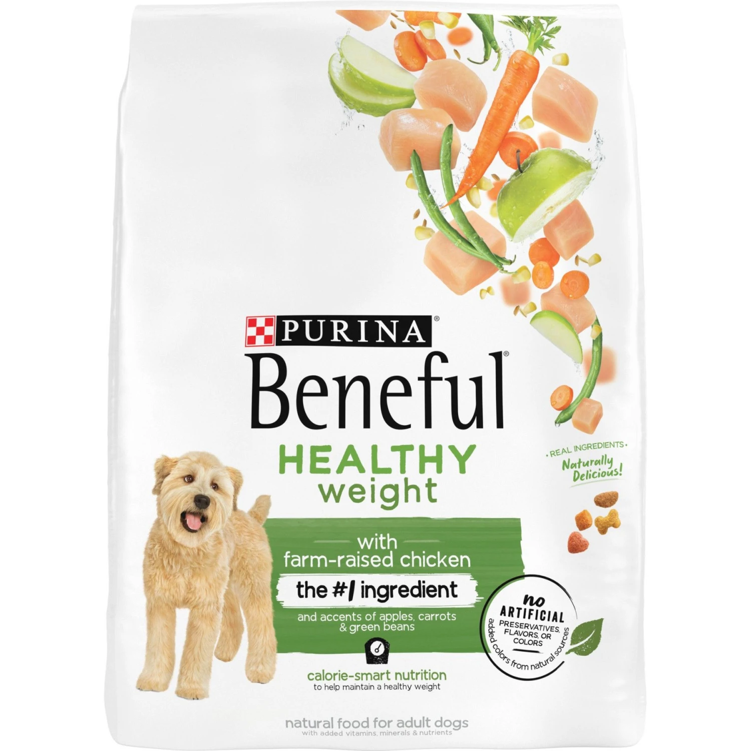 Purina Beneful Healthy Weight With Farm-Raised Chicken Dry Dog Food 1 Purina Beneful Healthy Weight With Farm-Raised Chicken Dry Dog Food