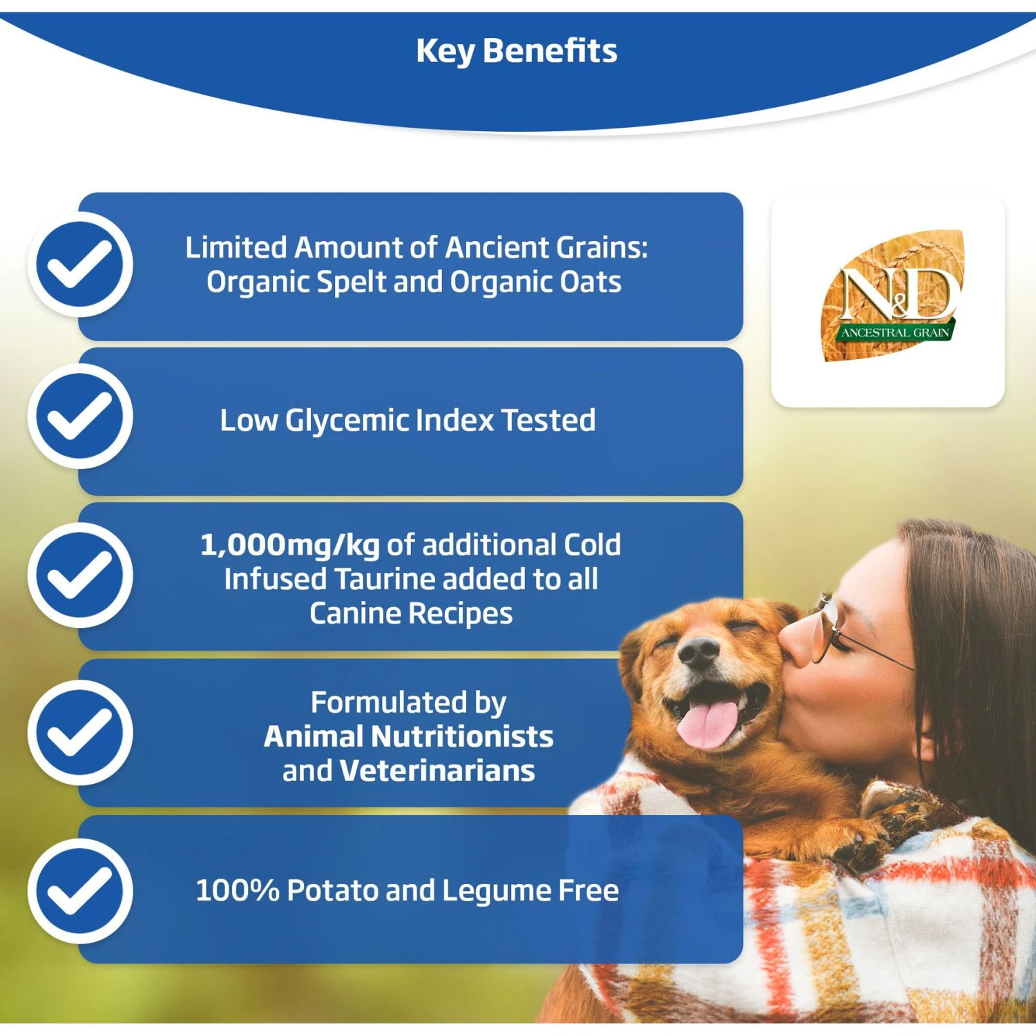 Farmina N&D Ancestral Grain Chicken & Pomegranate Medium & Maxi Puppy Dry Dog Food 3 Farmina N&D Ancestral Grain Chicken & Pomegranate Medium & Maxi Puppy Dry Dog Food - Image 3