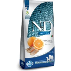 Farmina N&D Ocean Herring & Orange Medium & Maxi Adult Grain-Free Dry Dog Food