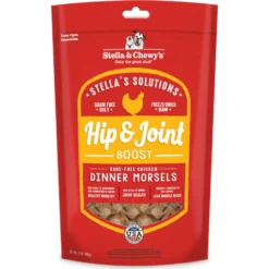 Stella & Chewy's Stella's Solutions Hip & Joint Boost Freeze-Dried Raw Cage-Free Chicken Dinner Morsels Dog Food