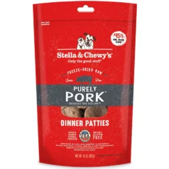 Stella & Chewy's Purely Pork Freeze-Dried Raw Dinner Patties Dog Food
