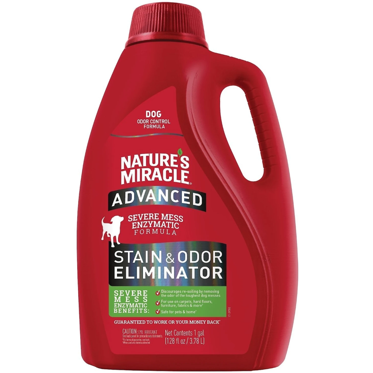 Nature's Miracle Advanced Dog Enzymatic Stain Remover & Odor Eliminator Refill, 1-gal Bottle 1 Nature's Miracle Advanced Dog Enzymatic Stain Remover & Odor Eliminator Refill, 1-gal Bottle