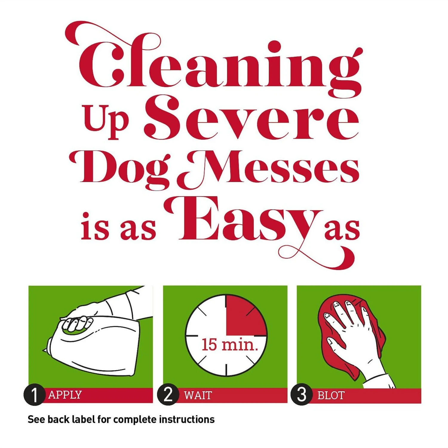 Nature's Miracle Advanced Dog Enzymatic Stain Remover & Odor Eliminator Refill, 1-gal Bottle 4 Nature's Miracle Advanced Dog Enzymatic Stain Remover & Odor Eliminator Refill, 1-gal Bottle - Image 4