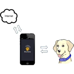 High Tech Pet Products Bluefang Smartphone-Controlled 5-in-1 Waterproof Dog Training Collar -Pawsphoria Sales Store 178715 PT7. AC SS1800 V1563289931