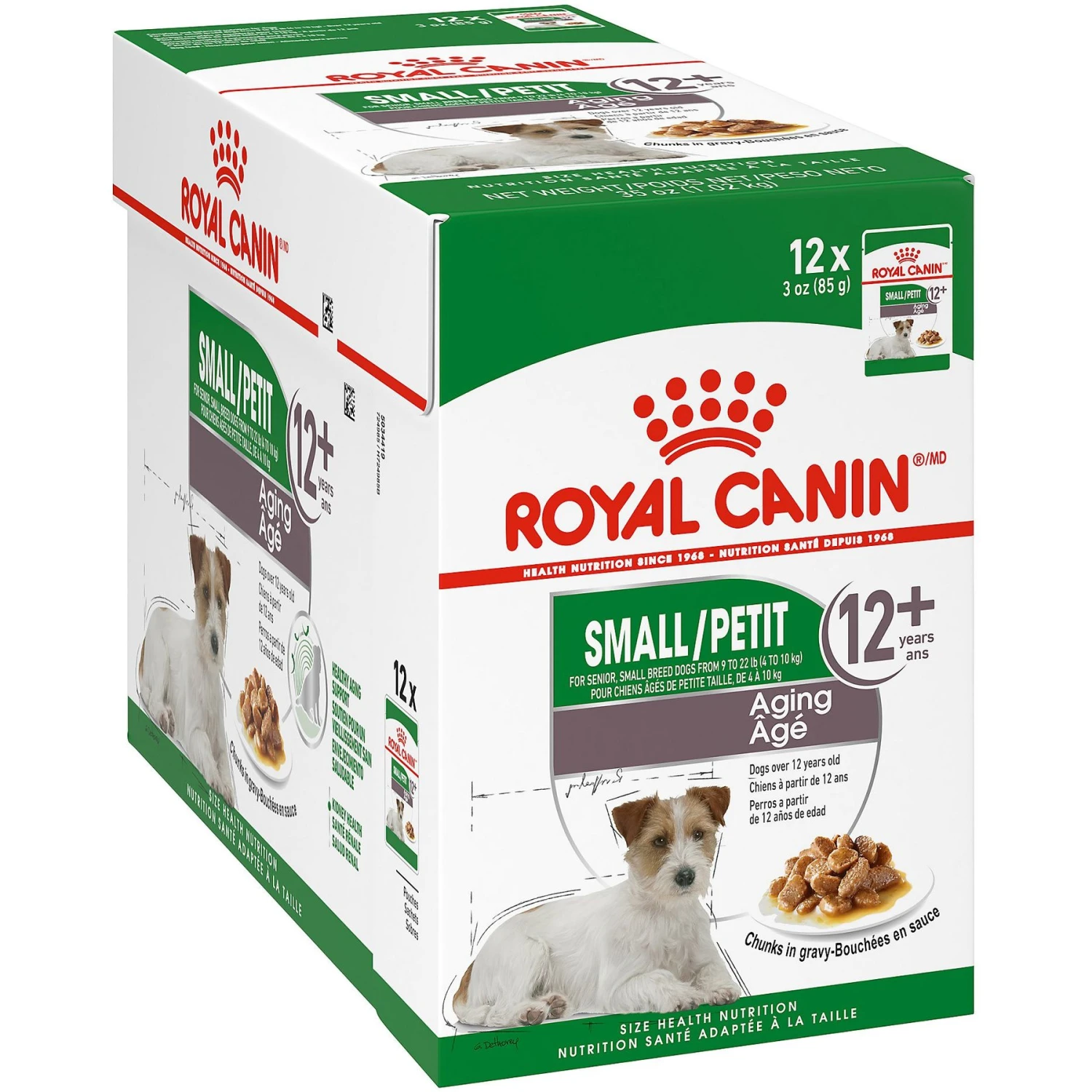 Royal Canin Size Health Nutrition Small Aging 12+ Chunks In Gravy Dog Food Pouch 1 Royal Canin Size Health Nutrition Small Aging 12+ Chunks In Gravy Dog Food Pouch