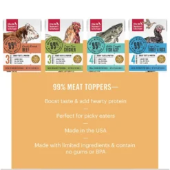 The Honest Kitchen Meal Boosters 99% Meat Protein Wet Dog Food Topper -Pawsphoria Sales Store 183745 PT3. AC SS1800 V1613210493