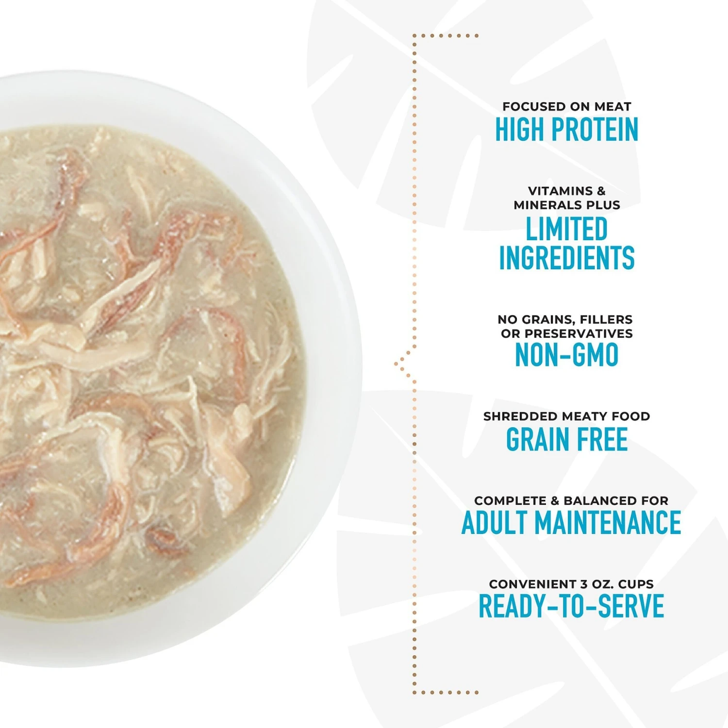 Tiki Dog Meaty High Protein Diet Variety Pack Grain-Free Wet Dog Food, 3-oz Cup, Case Of 10 6 Tiki Dog Meaty High Protein Diet Variety Pack Grain-Free Wet Dog Food, 3-oz Cup, Case Of 10 - Image 6