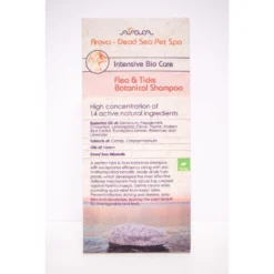 Arava Dead Sea Pet Spa Flea & Ticks Botanical Puppy Shampoo, 13.5-oz Bottle -Pawsphoria Sales Store 188538 PT2. AC SS1800 V1565016432