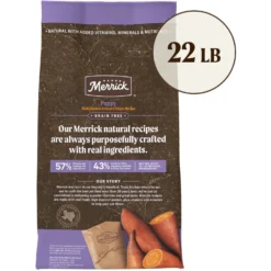 Merrick Grain-Free Dry Puppy Food Real Chicken & Sweet Potato Recipe 11 Merrick Grain-Free Dry Puppy Food Real Chicken & Sweet Potato Recipe -Pawsphoria Sales Store 200583 PT2. AC SS1800 V1671487011