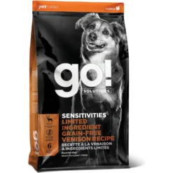 Go! Solutions Sensitivities Limited Ingredient Venison Grain-Free Dry Dog Food