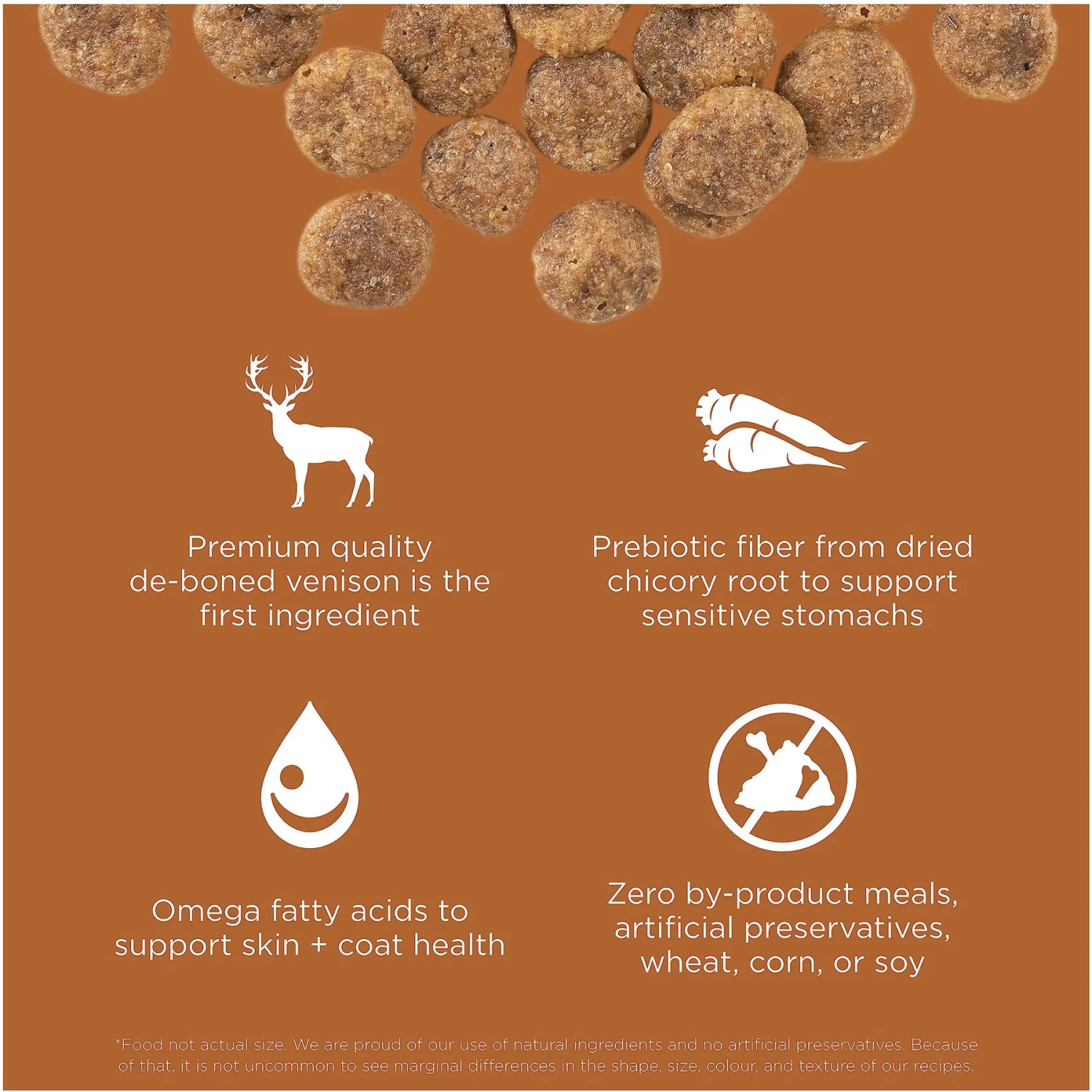 Go! Solutions Sensitivities Limited Ingredient Venison Grain-Free Dry Dog Food 3 Go! Solutions Sensitivities Limited Ingredient Venison Grain-Free Dry Dog Food - Image 3