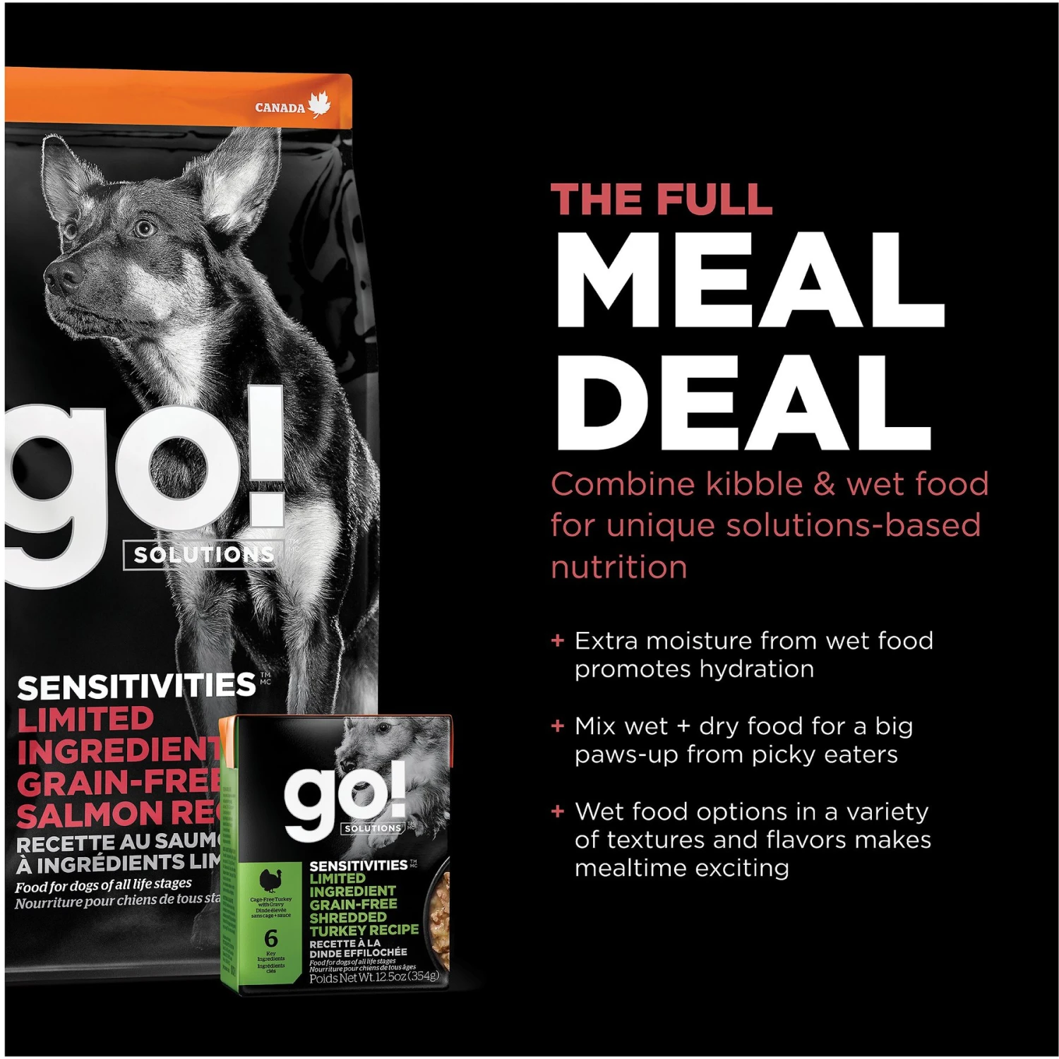 Go! Solutions Sensitivities Limited Ingredient Salmon Grain-Free Dry Dog Food 7 Go! Solutions Sensitivities Limited Ingredient Salmon Grain-Free Dry Dog Food - Image 7