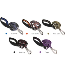 Chai's Choice Premium Trail Runner Multi Handle Heavy Duty Training Polyester Reflective Dog Leash -Pawsphoria Sales Store 207557 PT5. AC SS1800 V1628184681