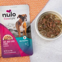 Nulo FreeStyle Beef, Beef Liver, & Kale In Broth Dog Food Topper -Pawsphoria Sales Store 209727 PT7. AC SS1800 V1666733376